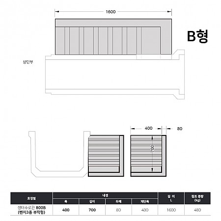 400*700*1600*80 (800B)_벤치3종 부착형